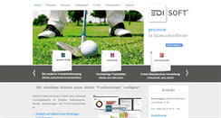 Desktop Screenshot of edisoft.de