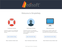 Tablet Screenshot of help.edisoft.com